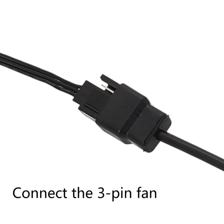 DC5521 전원 어댑터에서 12V 컴퓨터 케이스 4핀 팬 케이블, DC5521에서 12V 4핀