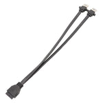 마더보드 USB3.0 패널 케이블 전면 19핀에서 듀얼 포트 A 여성 데이터 플랫 케이블, 30cm, 50cm, 80cm
