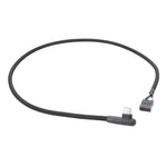 Motherboard USB 9Pin To Type-C Elbow Data Cable Braided Network Cable, 60cm Elbow