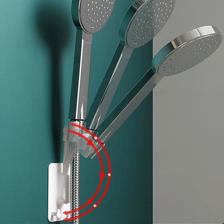 Multifunctional Universal Adjustable Shower Rack Bathroom Free Hole Shelf