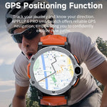 LOKMAT APPLLP6 PRO 1.54인치 4G+64G 안드로이드 8.1 듀얼 카메라 독립형 카드 스마트워치