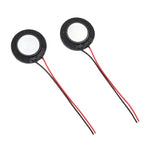 의료용 장난감 보안용 20mm 8옴 0.5W/1W 플라스틱 스피커 내부 자기 용접 와이어 음성 스피커 2개 세트