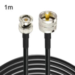 BNC 수컷 투 UHF 수컷 RG58 어댑터 케이블, 0.5m, 1m, 2m, 3m, 5m, 8m, 10m