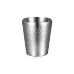 304 스테인리스 스틸 해머 머그 두꺼운 이중층 식당용 찻잔, 175ml, 260ml, 300ml, 350ml, 450ml