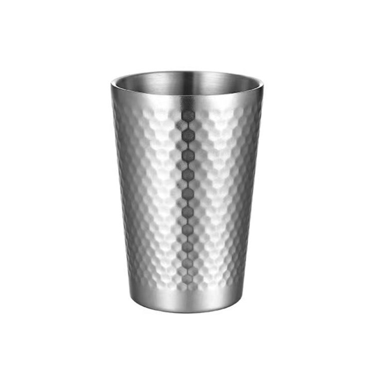 304 스테인리스 스틸 해머 머그 두꺼운 이중층 식당용 찻잔, 175ml, 260ml, 300ml, 350ml, 450ml