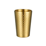 304 스테인리스 스틸 해머 머그 두꺼운 이중층 식당용 찻잔, 175ml, 260ml, 300ml, 350ml, 450ml