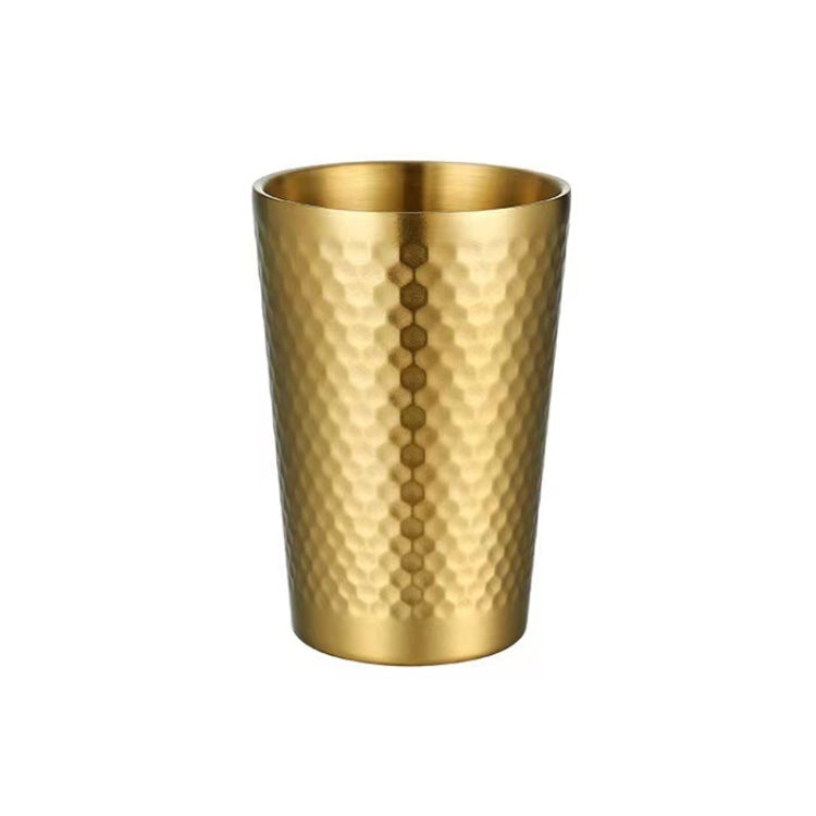 304 스테인리스 스틸 해머 머그 두꺼운 이중층 식당용 찻잔, 175ml, 260ml, 300ml, 350ml, 450ml
