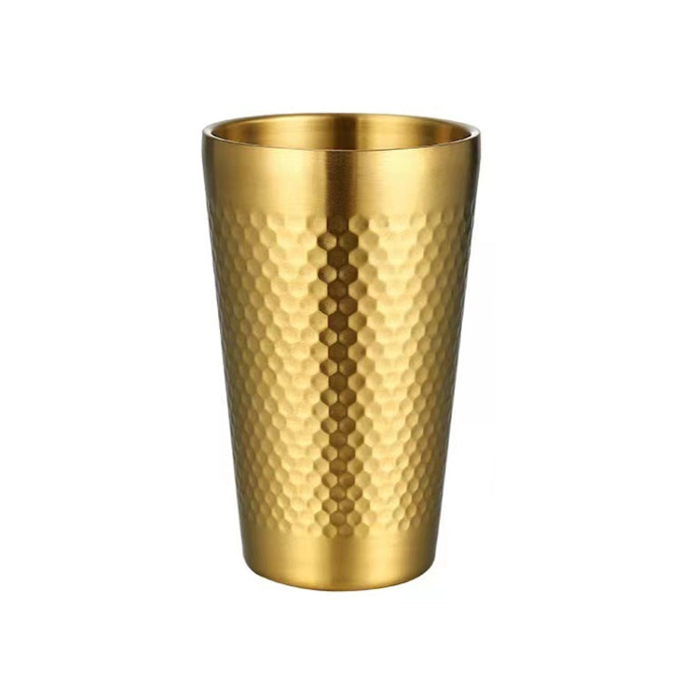 304 스테인리스 스틸 해머 머그 두꺼운 이중층 식당용 찻잔, 175ml, 260ml, 300ml, 350ml, 450ml