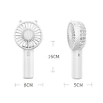 미니 USB 핸드헬드 팬 충전식 휴대용 데스크탑 휴대폰 거치대