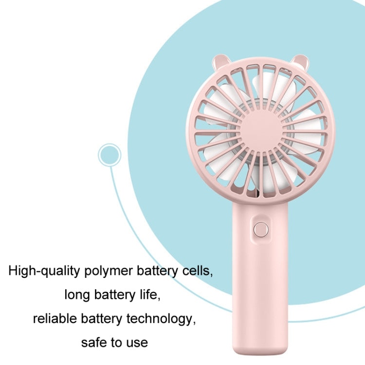 미니 USB 핸드헬드 팬 충전식 휴대용 데스크탑 휴대폰 거치대