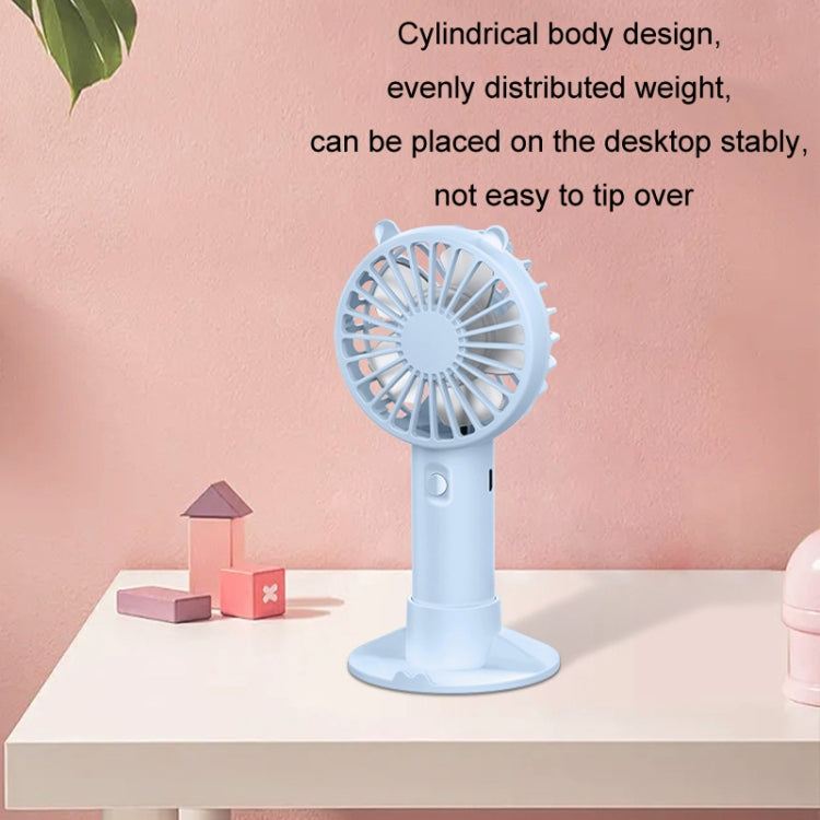 미니 USB 핸드헬드 팬 충전식 휴대용 데스크탑 휴대폰 거치대