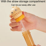 Children Mineral Water Portable Straw Cap Baby Drinking Water Bottle Convertor
