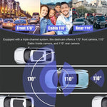 WIFI 3 Lens 1080P Night Vision Video Driving Recorder