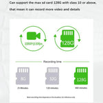 3 Lens HD 1080P Infrared Night Vision WIFI Mobile Phone Playback Driving Recorder