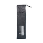 그라운드 스파이크 수납 가방 야외 캠핑 액세서리 휴대용 손잡이 수납 가방, S 20cm, M 30cm, L 40cm