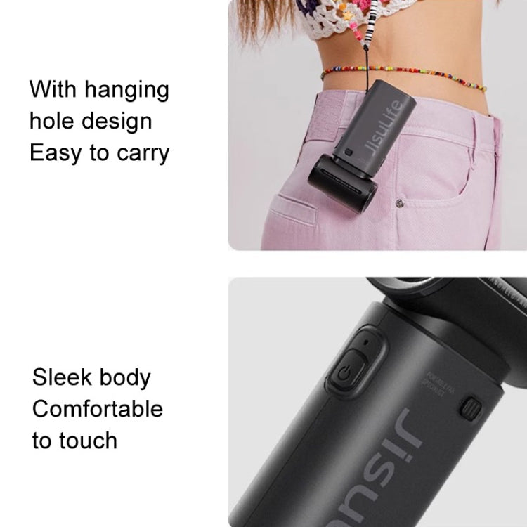 JisuLife Life9 고속 핸드헬드 소형 팬 미니 휴대용 USB 충전식 데스크탑 냉각 전기 팬, 3600mAh, 5000mAh