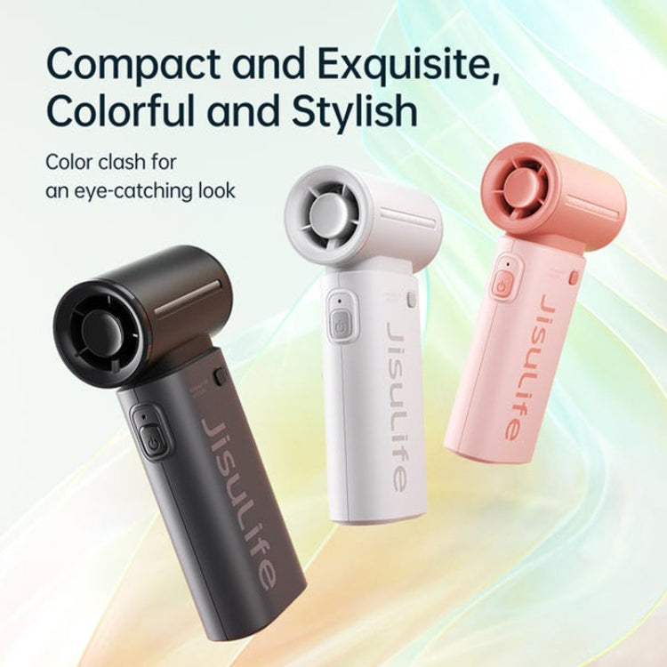 JisuLife Life9 고속 핸드헬드 소형 팬 미니 휴대용 USB 충전식 데스크탑 냉각 전기 팬, 3600mAh, 5000mAh