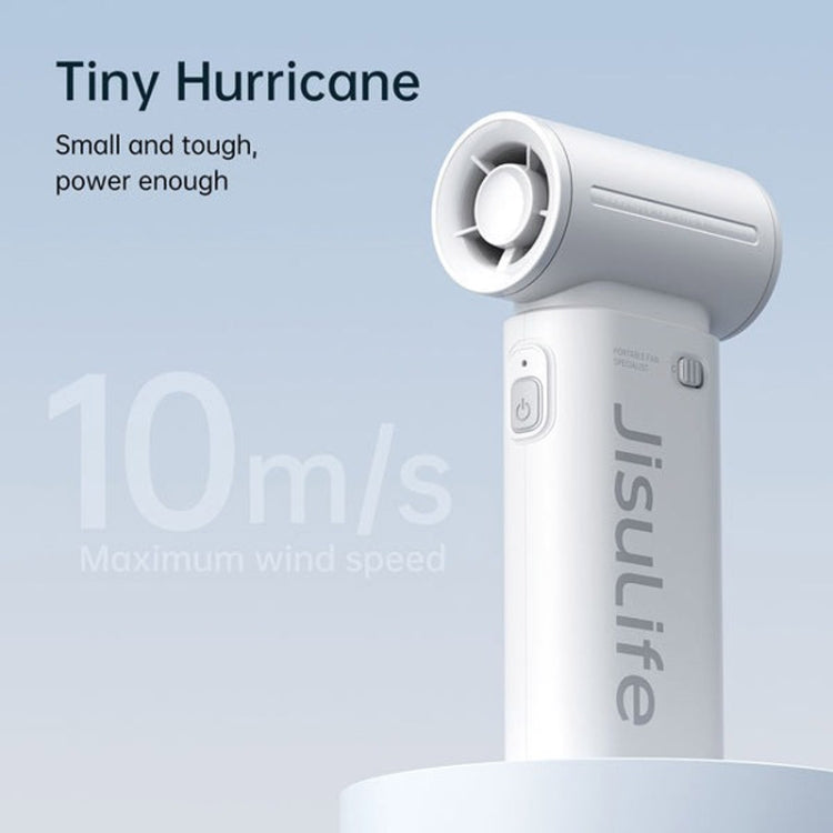 JisuLife Life9 고속 핸드헬드 소형 팬 미니 휴대용 USB 충전식 데스크탑 냉각 전기 팬, 3600mAh, 5000mAh