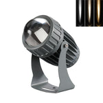 10W 단일 빔 LED 스포트라이트 야외 방수 조명 기둥 벽등 원격 조경 램프, 3가지 색상 중 1개 선택, 5가지 색상 중 1개 선택