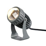 10W 단일 빔 LED 스포트라이트 야외 방수 조명 기둥 벽등 원격 조경 램프, 3가지 색상 중 1개 선택, 5가지 색상 중 1개 선택