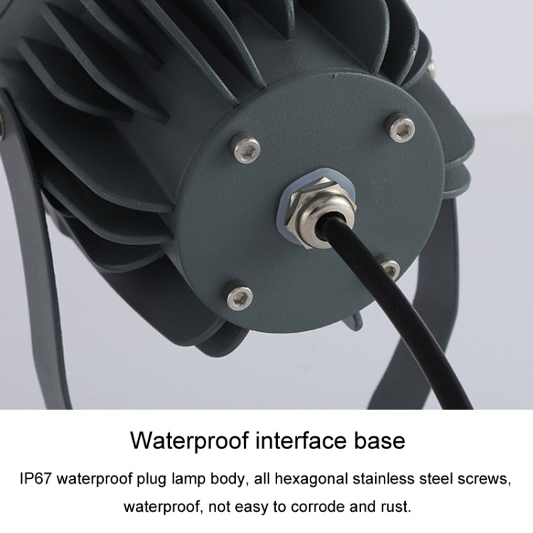 LED 플러드라이트 COB 야외 방수 스포트라이트 광고판 조명 정원 램프, 5W 백색광, 10W 백색광, 10W 녹색광, 10W 7색, 20W 백색광, 20W 녹색광, 20W 7색, 30W 백색광, 30W 녹색광, 30W 7색, 50W 백색광...