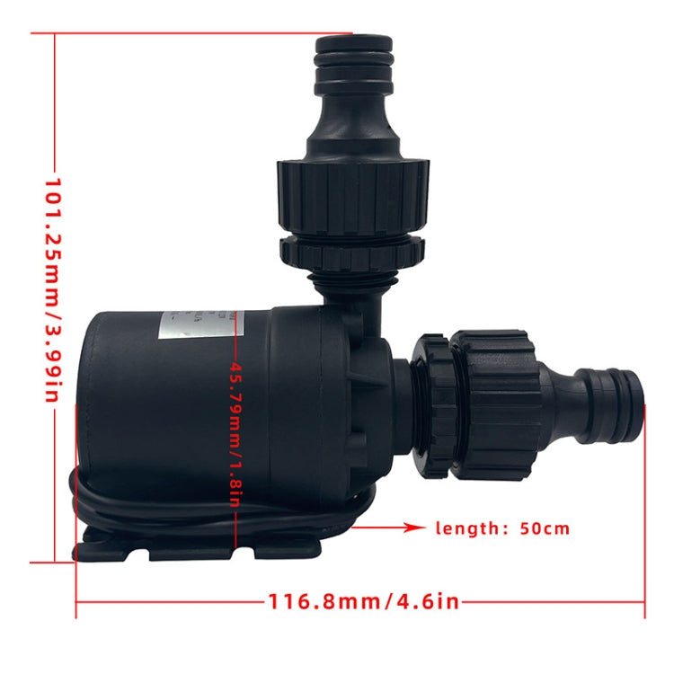 5m 리프트 브러시리스 모터 세라믹 샤프트 코어 부스터 펌프, DC12V, DC24V