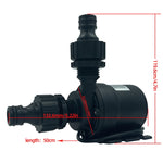 8m 리프트 스테인리스 스틸 샤프트 코어 브러시리스 모터 부스터 펌프, DC12V, DC24V