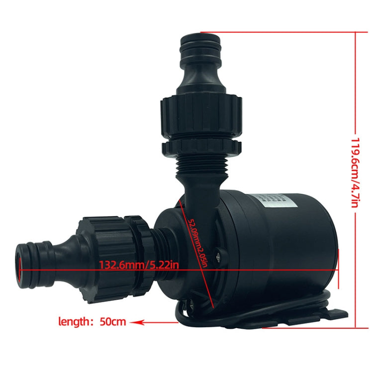 8m 리프트 스테인리스 스틸 샤프트 코어 브러시리스 모터 부스터 펌프, DC12V, DC24V