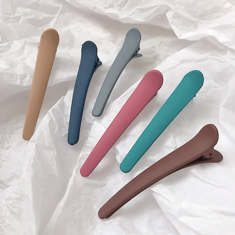 5pcs 7.8cm Duckbill Clip Straight Bangs Clip Simple Personalized Side Clip