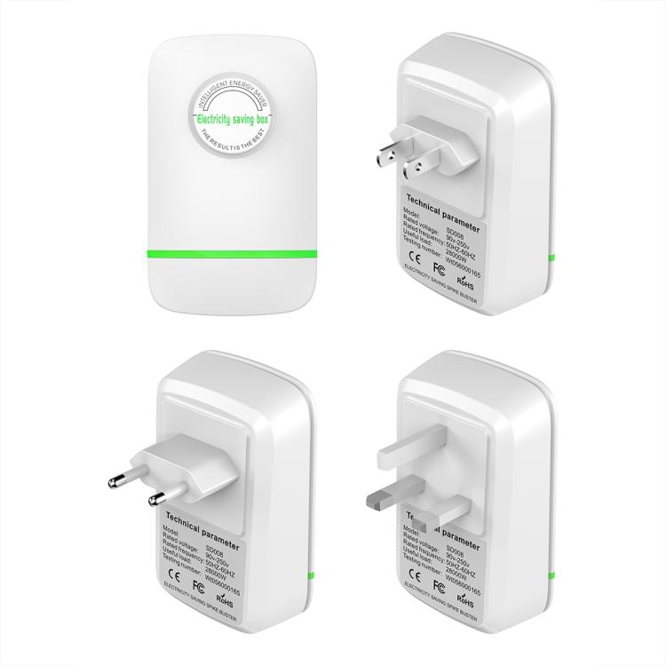 SD008 스마트 홈 에너지 절약 휴대용 안전 전력 절감 박스, EU 플러그, US 플러그, UK 플러그, AU 플러그