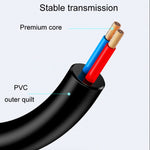 JINGHUA U550C USB에서 DC 충전 케이블 소형 가전 전원 코드, 3.5mm, 5.5mm