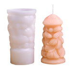 크리스마스 트리 아로마테라피 캔들 장식 DIY 실리콘 몰드, C1 ZL-268-1, C1 ZL-268-2, C1 ZL-268-3, D1 ZL-269-1, D2 ZL-269-2, D3 ZL-269-3, D4 ZL-269-4