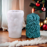 크리스마스 트리 아로마테라피 캔들 장식 DIY 실리콘 몰드, C1 ZL-268-1, C1 ZL-268-2, C1 ZL-268-3, D1 ZL-269-1, D2 ZL-269-2, D3 ZL-269-3, D4 ZL-269-4
