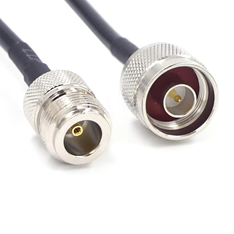 N 수컷에서 N 암컷 RG58 어댑터 케이블 라디오 WiFi 연장 케이블, 0.5m, 1m, 3m, 5m, 10m