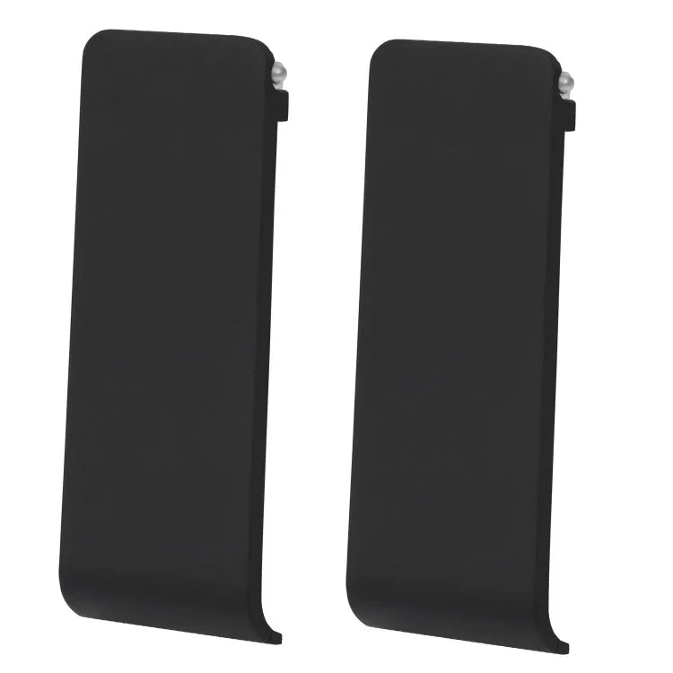 For Nintendo Switch Console 2pcs Replacement Kickstand Back Shell Holder, Black, Transparent White, White, Red, Blue