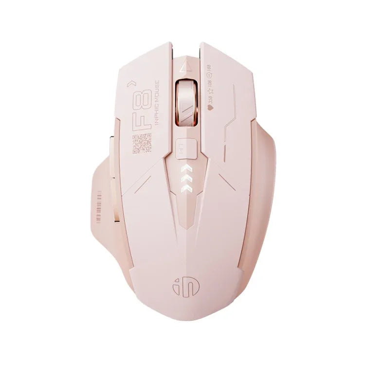 Inphic F8 2.4G 무선 무음 충전 컴퓨터 게이밍 마우스, F8