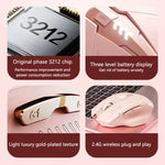 Inphic F8 2.4G 무선 무음 충전 컴퓨터 게이밍 마우스, F8
