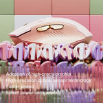 Inphic F8 2.4G 무선 무음 충전 컴퓨터 게이밍 마우스, F8