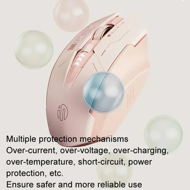 Inphic F8 2.4G 무선 무음 충전 컴퓨터 게이밍 마우스, F8