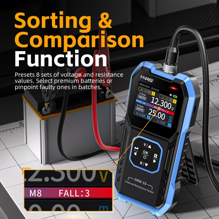 FNIRSI 18650 리튬 배터리 내부 저항 전압 측정기