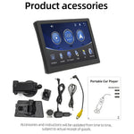 Car Universal Screen Stereo HD MP5 Player Reversing Monitor, Without Camera