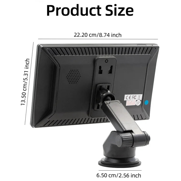 Car Universal Screen Stereo HD MP5 Player Reversing Monitor, Without Camera