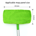 Swiffer Sweeper 및 기타 10인치 평면 대걸레 교체용 패드, 2개 테리 천, 산호 플리스 회색, 산호 플리스 녹색, 줄무늬 회색, 셰닐 녹색, 셰닐 주황, 셰닐 회색