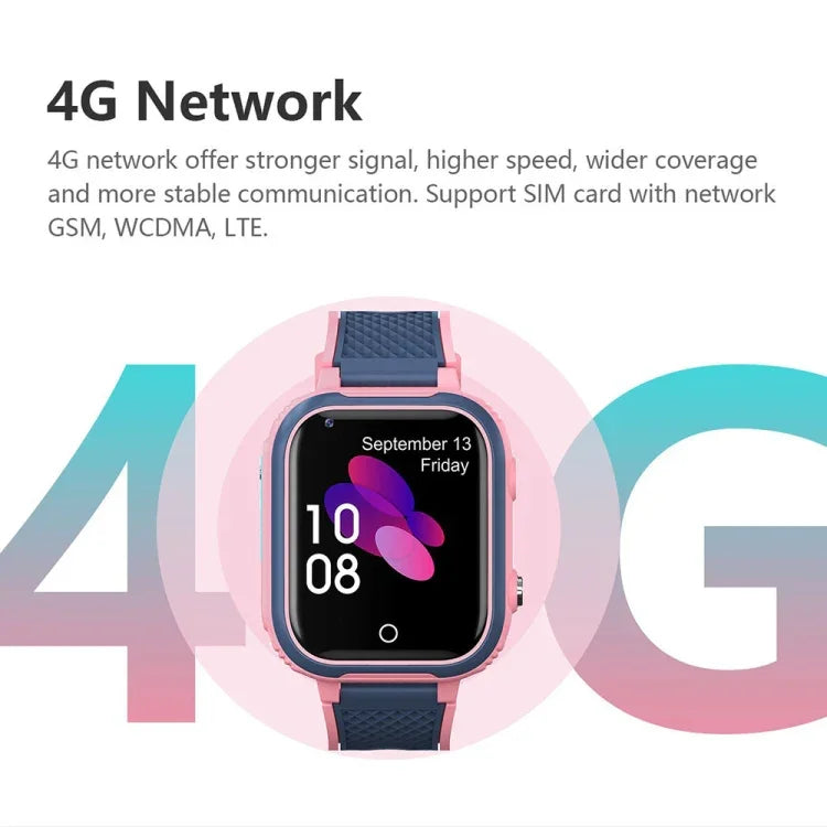 LT21 1.4인치 4G 글로벌 풀 네트워크 IP67 방수 WIFI 어린이 스마트 워치