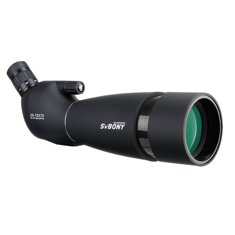 SVBONY SV28 25-75x70 IP65 방수 조류 관측용 스코프, 21mm 접안렌즈