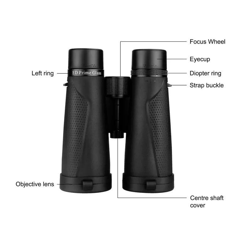 SVBONY SV202 10x50 ED 글라스 IPX7 방수 쌍안경, SV202 10x50