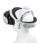 DEVASO PlayStation VR 2 엘리트 헤드밴드용 미끄럼 방지 편안한 무게 감소 헤드밴드, PlayStation VR 2 ABS용
