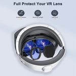 DEVASO PlayStation VR 2 6-in-1 자석 안경 긁힘 방지 보호 커버용, 6-in-1