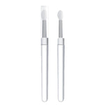 Nail Art Silicone Applicator Sticks Multi-Purpose Dabbing Powder Glitter Eyeshadow Brush Applying Manicure Tool, 2pcs
