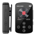 MP3 블루투스 뮤직 플레이어 하이파이 스포츠 클립 터치 스크린 MP4, TF 카드 없음, 8GB, 16GB, 32GB, 64GB, 128GB